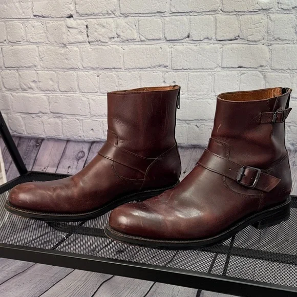 Men's Frye Leather Boots 13 - Picture 3 of 14